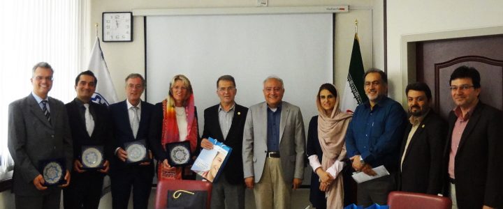 An Academic Delegation from FHM, Germany in Sharif